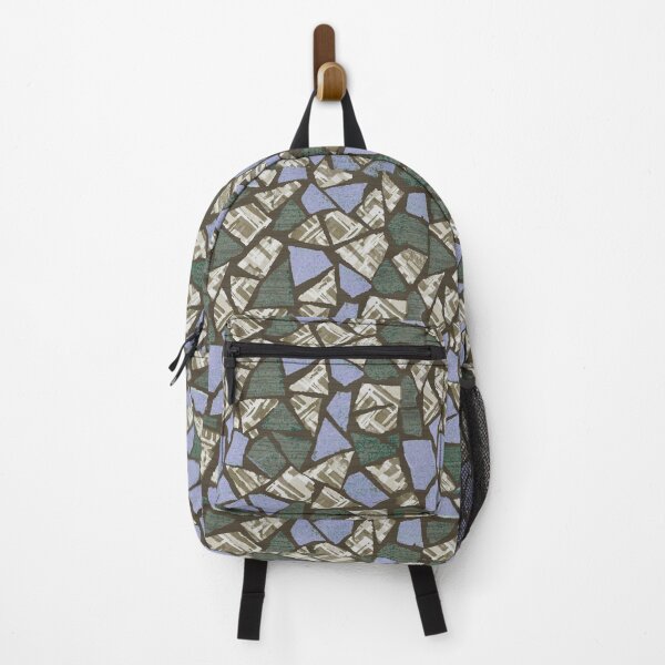 Item preview, Triangle mosaic  winter mood designed and sold by Alessandro Remo Mazzoni Remotextiles.