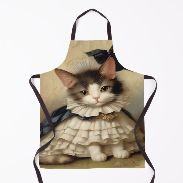 Item preview, Captivating Victorian Cat Painting designed and sold by Tamas Das.