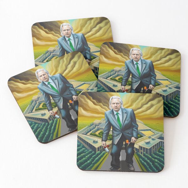 Item preview, FREE Julian Assange - Vote YES - #2 designed and sold by Psychedelic Shack.