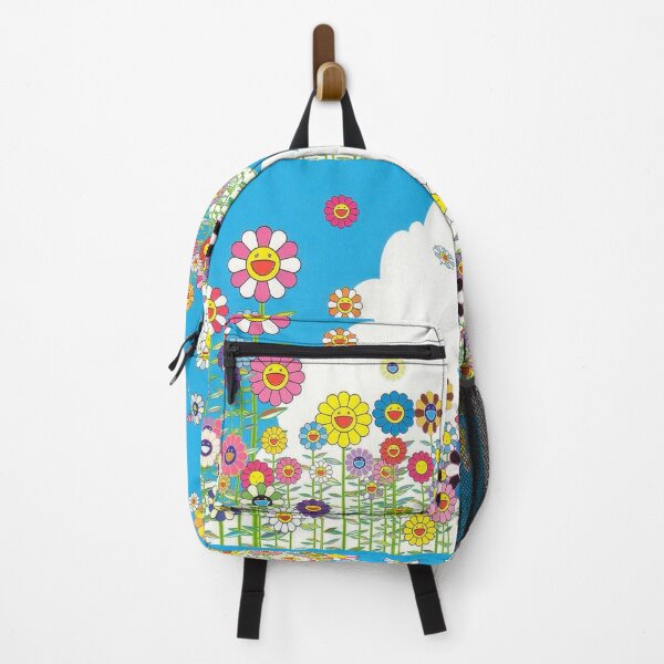 Takashi Murakami Fabric Backpack - Blue Backpacks, Bags - TKMRK20253