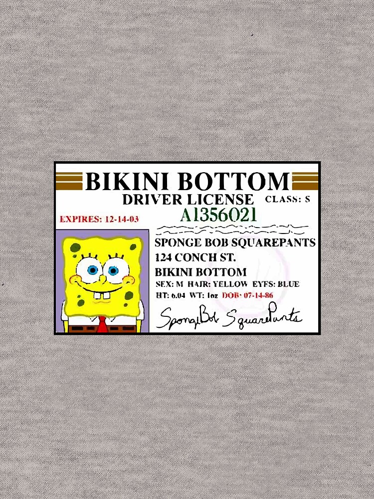 Spongebob License