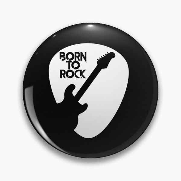 Item preview, Guitar Born To Rock T Shirt   designed and sold by Creativesh.