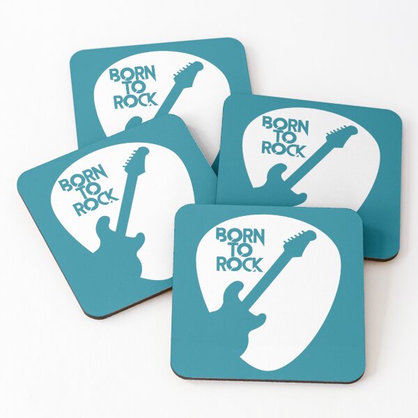 Item preview, Guitar Born To Rock T Shirt   designed and sold by Creativesh.