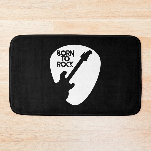 Item preview, Guitar Born To Rock T Shirt   designed and sold by Creativesh.