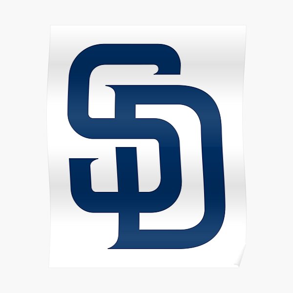 MLB San Diego Padres - Logo Poster