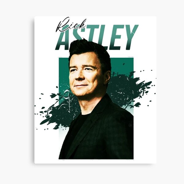 Rick Astley portrait Rickrolling rick-roll Never Gonna Give You Up Canvas  Print / Canvas Art by Argo - Pixels Canvas Prints