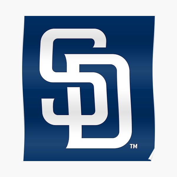 SAN DIEGO PADRES Team Colors Photo Picture Baseball Poster 