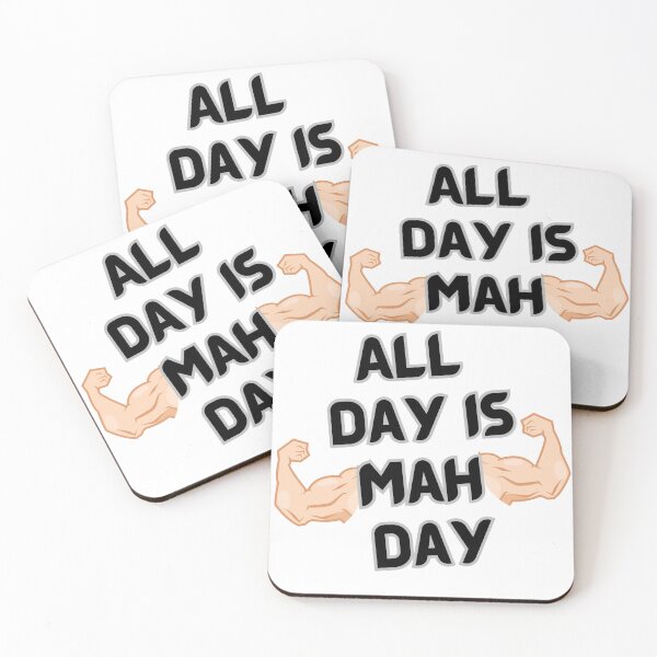 Item preview, Professional Typographic Illustration Design All Day Is My Mah Day designed and sold by Indie-Chille.