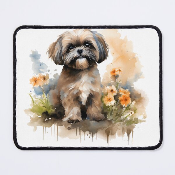Item preview, Shih Tzu Watercolor designed and sold by Camilo Osorio Pardo.