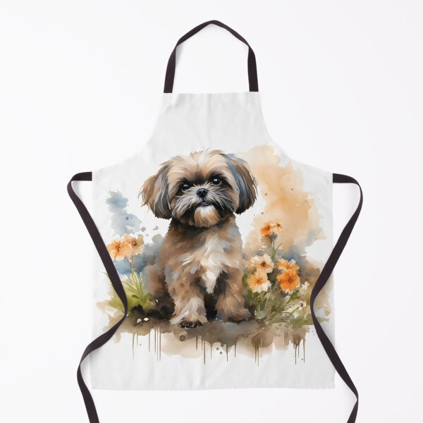 Item preview, Shih Tzu Watercolor designed and sold by Camilo Osorio Pardo.