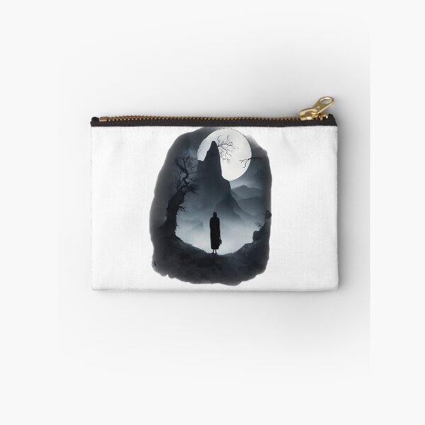 Item preview, A Lonely Ghost in a Dark Mountain designed and sold by OnlyClassicArt.