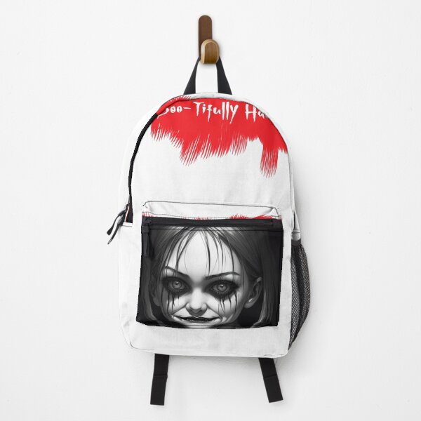 Item preview,  "Halloween Portrait of a Smiling Girl - 'Boo-Tifully Haunted'" designed and sold by Superbdeal.