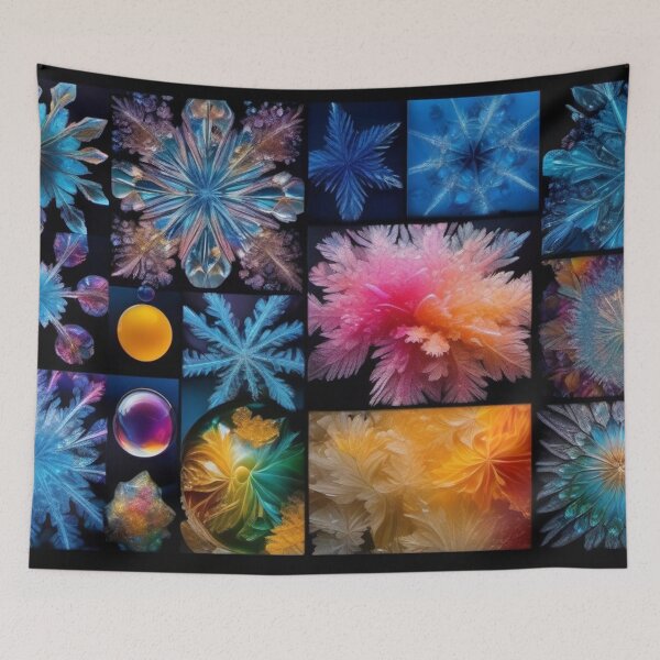 Item preview, Fractals, Crystals, Frozen Soap Bubbles - Vivid Colors designed and sold by shakespeare1212.