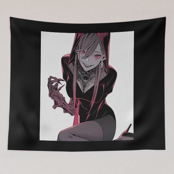Item preview, animated woman with menacing face designed and sold by thufeur4.