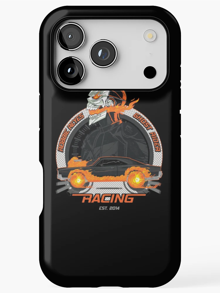 Thumbnail 1 of 4, iPhone Case, Robbie Reyes Ghost Rider Racing designed and sold by Midnightbloodstone.