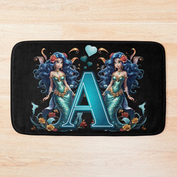 Item preview, Sirenas Mermaid Alphabet The Letter A designed and sold by SirenasWorld.