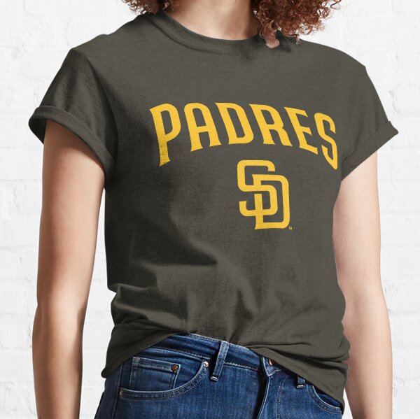 T-Shirt: Padres Swinging Friar Baseball Shirt – Paper and Paste Design Co