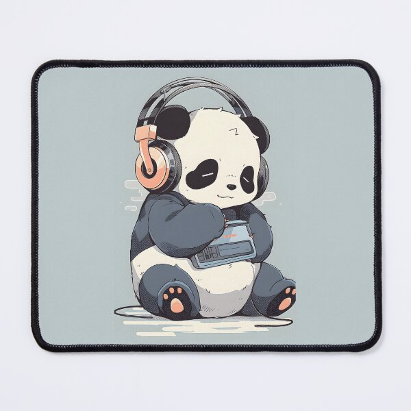 Item preview, Music Fan Panda designed and sold by TinaWang30.