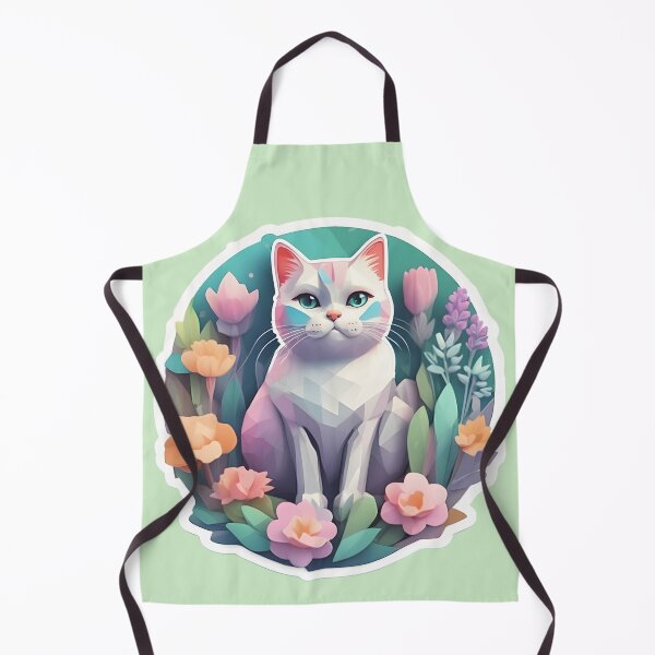 Item preview, Cute Poligonal Cat by Urban Nova Design designed and sold by UrbanNova.
