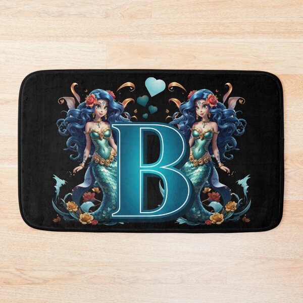 Item preview, Sirenas Mermaid Alphabet The Letter B designed and sold by SirenasWorld.