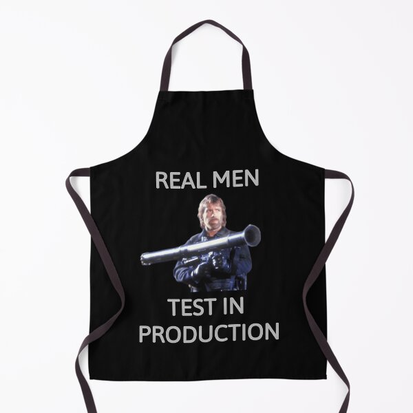 Item preview, Chuck Norris - Real Men Test in Production designed and sold by YouthfulFoster.