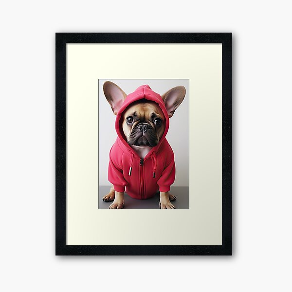 Artikel-Vorschau von Niedlicher rosa Kapuzenpullover mit französischer Bulldogge, designt und verkauft von jaredmcwhae.