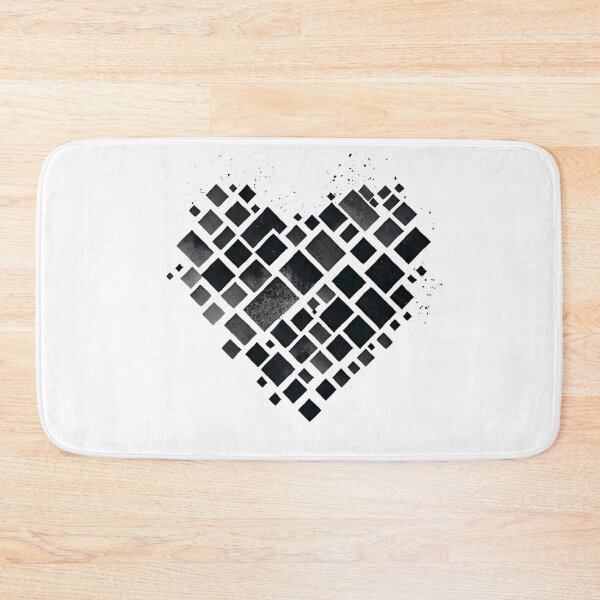 Item preview, Aesthetic Heart Created With Squares designed and sold by MinimalistHaven.