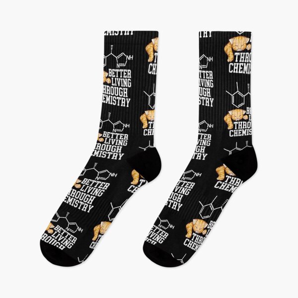 Item preview, Better living through chemistry - sleepy cat - veterinary medicine designed and sold by EvergreenWhimsy.