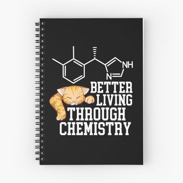 Item preview, Better living through chemistry - sleepy cat - veterinary medicine designed and sold by EvergreenWhimsy.