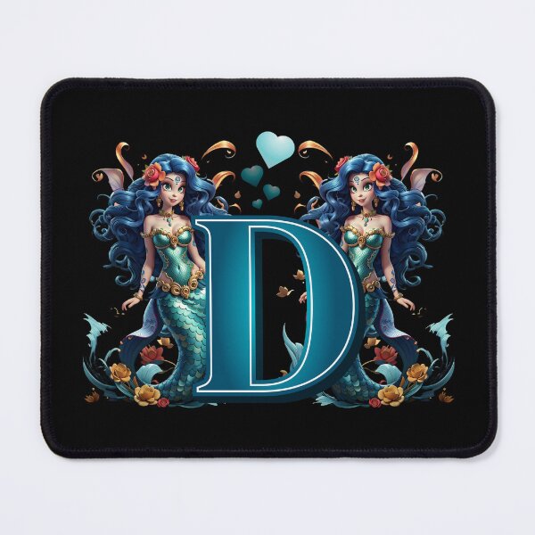 Item preview, Sirenas Mermaid Alphabet The Letter D designed and sold by SirenasWorld.