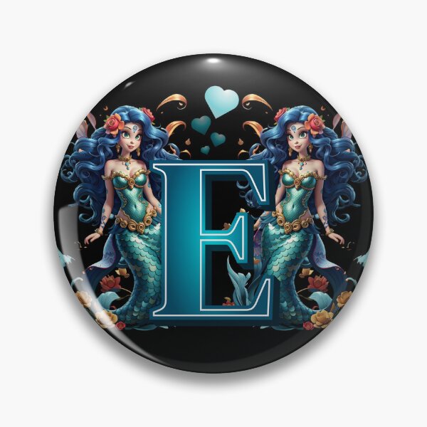 Item preview, Sirenas Mermaid Alphabet The Letter E designed and sold by SirenasWorld.