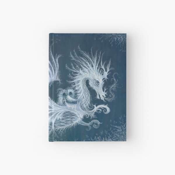 Frost Dragon Hardcover Journal