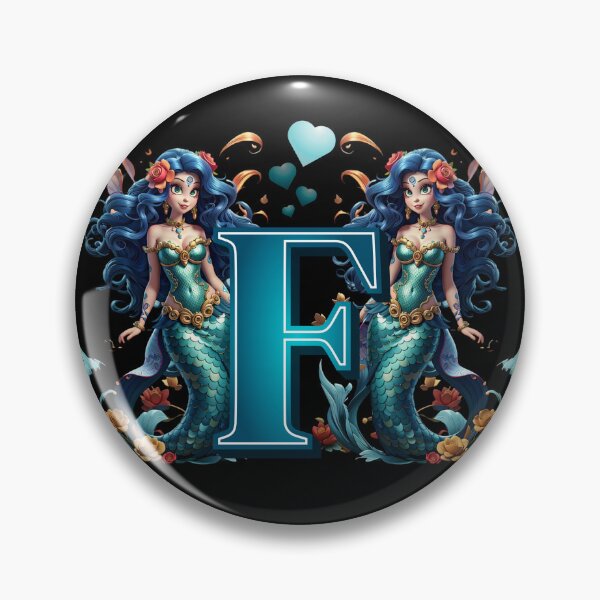 Item preview, Sirenas Mermaid Alphabet The Letter F designed and sold by SirenasWorld.
