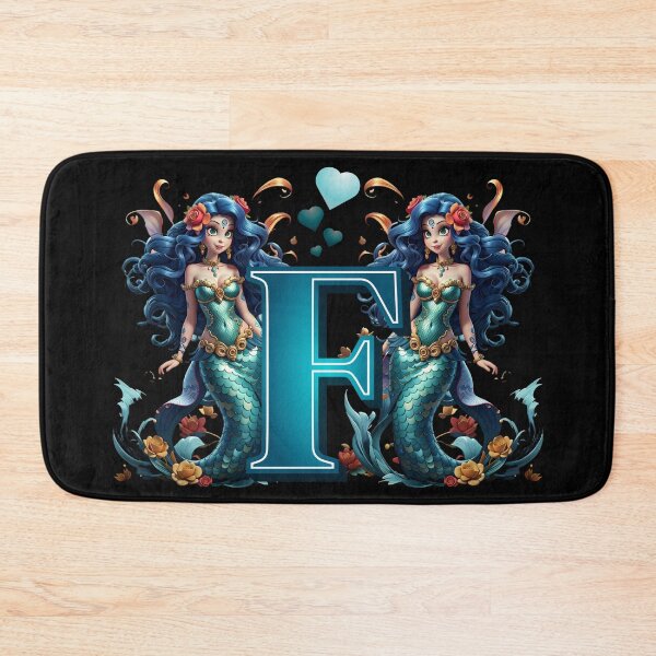 Item preview, Sirenas Mermaid Alphabet The Letter F designed and sold by SirenasWorld.