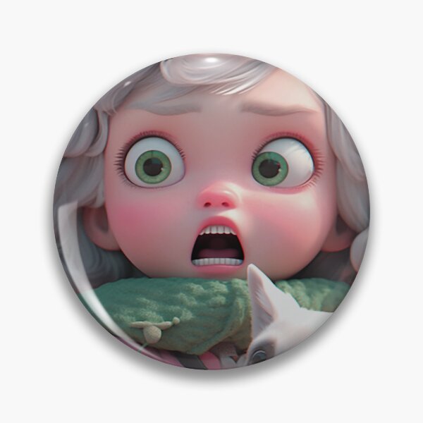 Item preview, adorable little child and artist dog designed and sold by Semange.