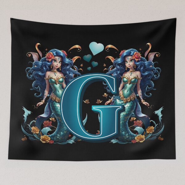 Item preview,  Sirenas Mermaid Alphabet The Letter G designed and sold by SirenasWorld.