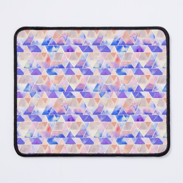 Item preview, watercolor geometric straight lines purple lavender designed and sold by Alessandro Remo Mazzoni Remotextiles.