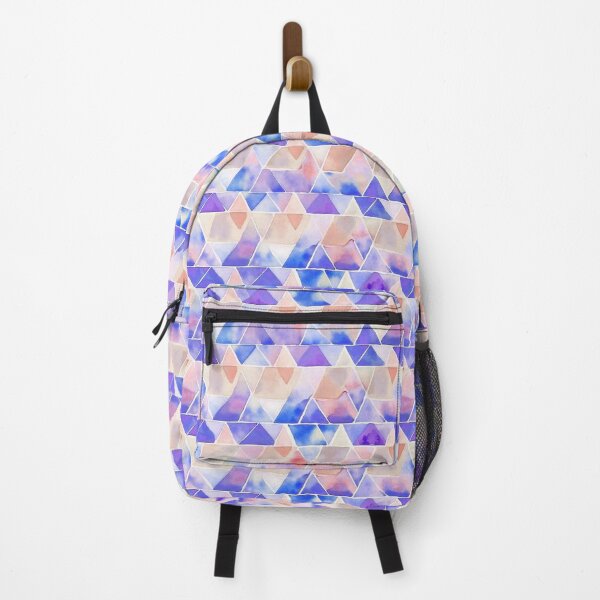 Item preview, watercolor geometric straight lines purple lavender designed and sold by Alessandro Remo Mazzoni Remotextiles.