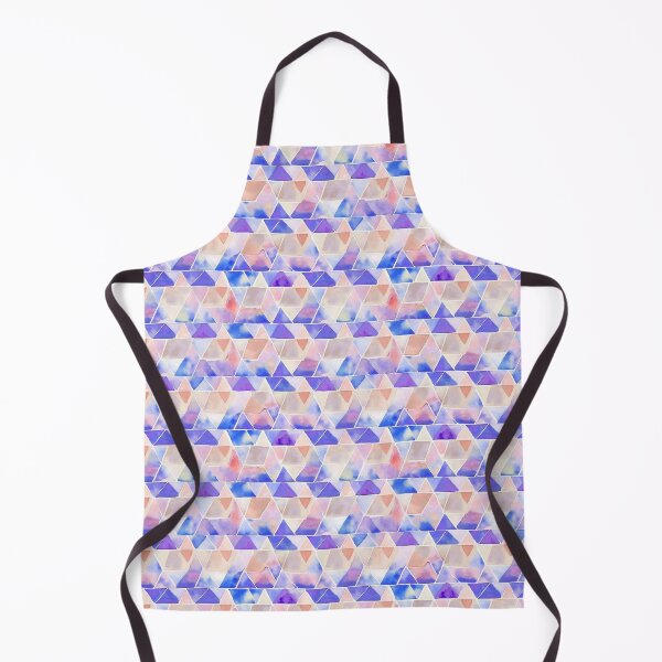 Item preview, watercolor geometric straight lines purple lavender designed and sold by Alessandro Remo Mazzoni Remotextiles.