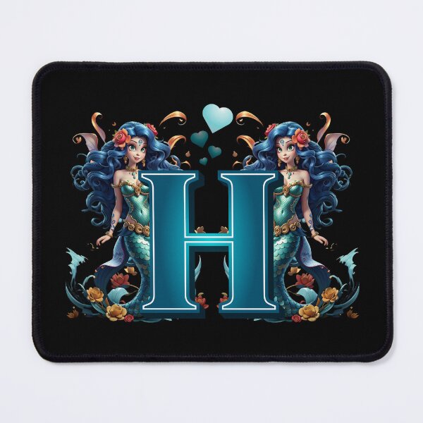 Item preview, Sirenas Mermaid Alphabet The Letter H designed and sold by SirenasWorld.