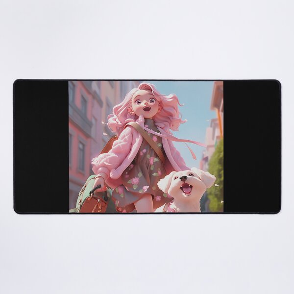 Item preview, cute little kid with creative dog designed and sold by Semange.