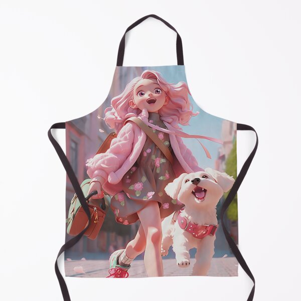 Item preview, cute little kid with creative dog designed and sold by Semange.