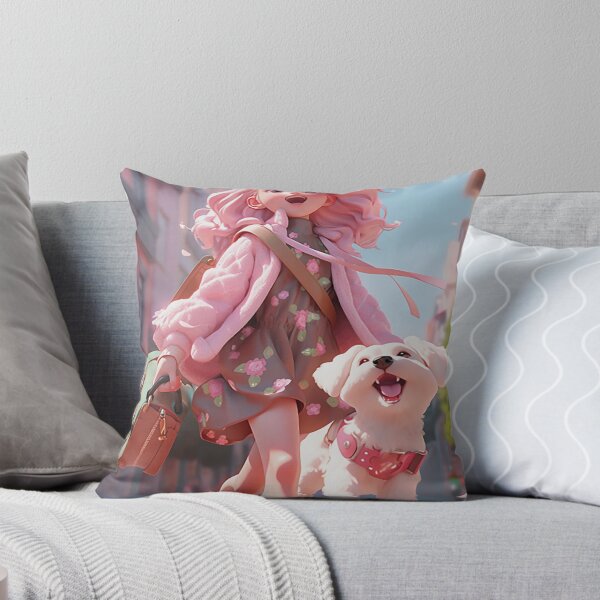 Item preview, cute little kid with creative dog designed and sold by Semange.