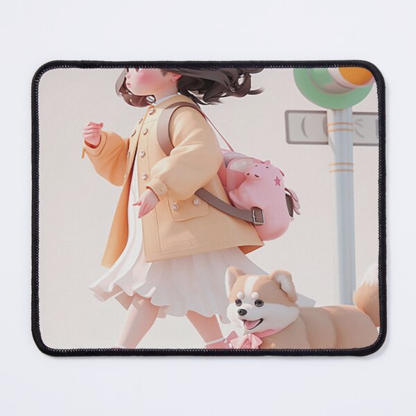Item preview, cute baby and artist dog designed and sold by Semange.