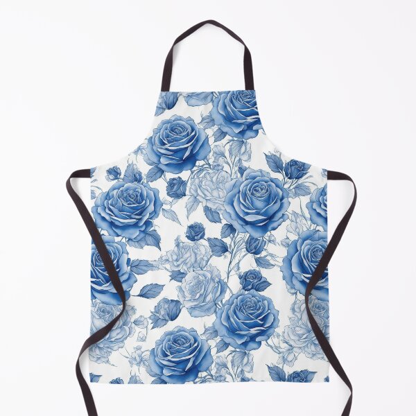 Item preview, Blue roses pattern designed and sold by CoolPixels.