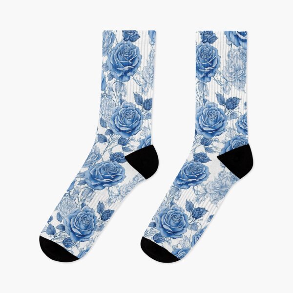 Item preview, Blue roses pattern designed and sold by CoolPixels.