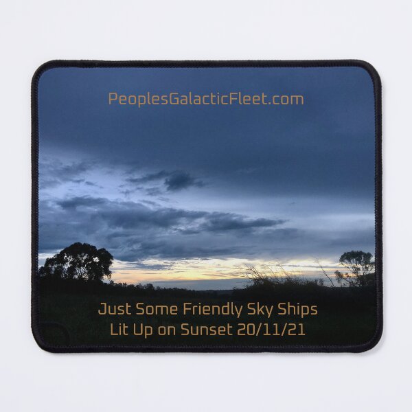 Item preview, JUST FRIENDLY SKY SHIPS designed and sold by GalacticFleet.