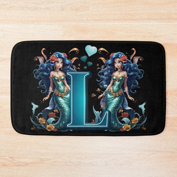 Item preview, Mermaid Alphabet The Letter L From Sirenas Collection designed and sold by SirenasWorld.