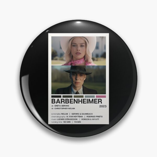 Item preview, Barbenheimer (2023) designed and sold by DeathblowterWe.