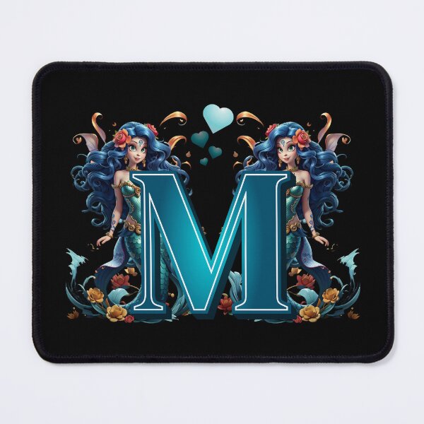 Item preview, Mermaid Alphabet The Letter M From Sirenas Collection designed and sold by SirenasWorld.